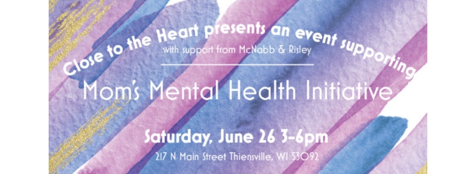 Why We Support Mom's Mental Health Initiative